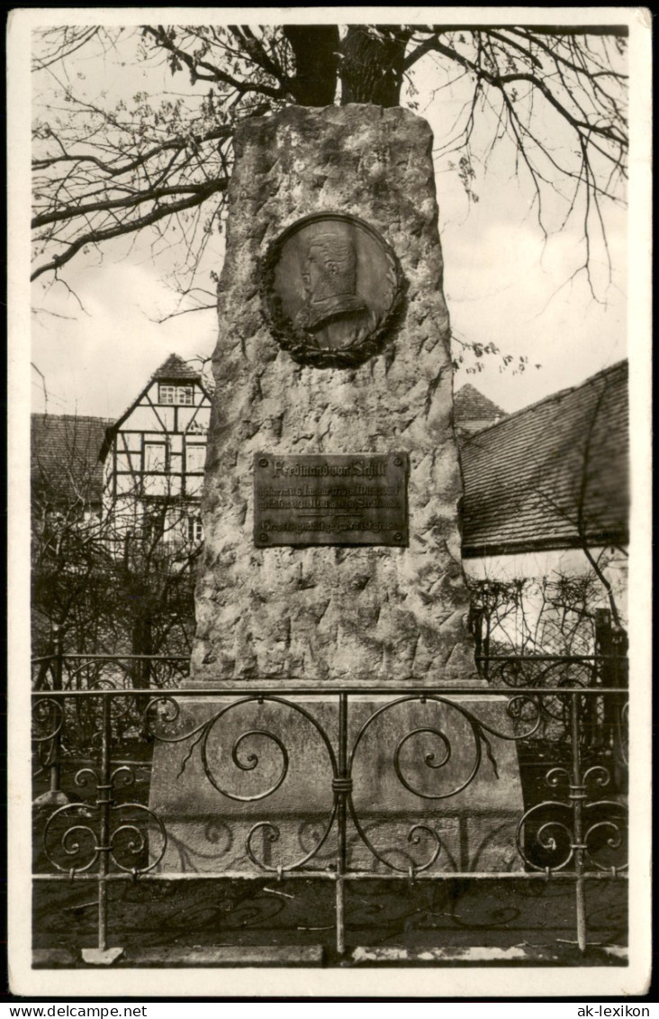 Wilmsdorf-Bannewitz Gedenkstein Für Ferd. V. Schill In Wilmsdorf B. Dresden 1937 - Bannewitz