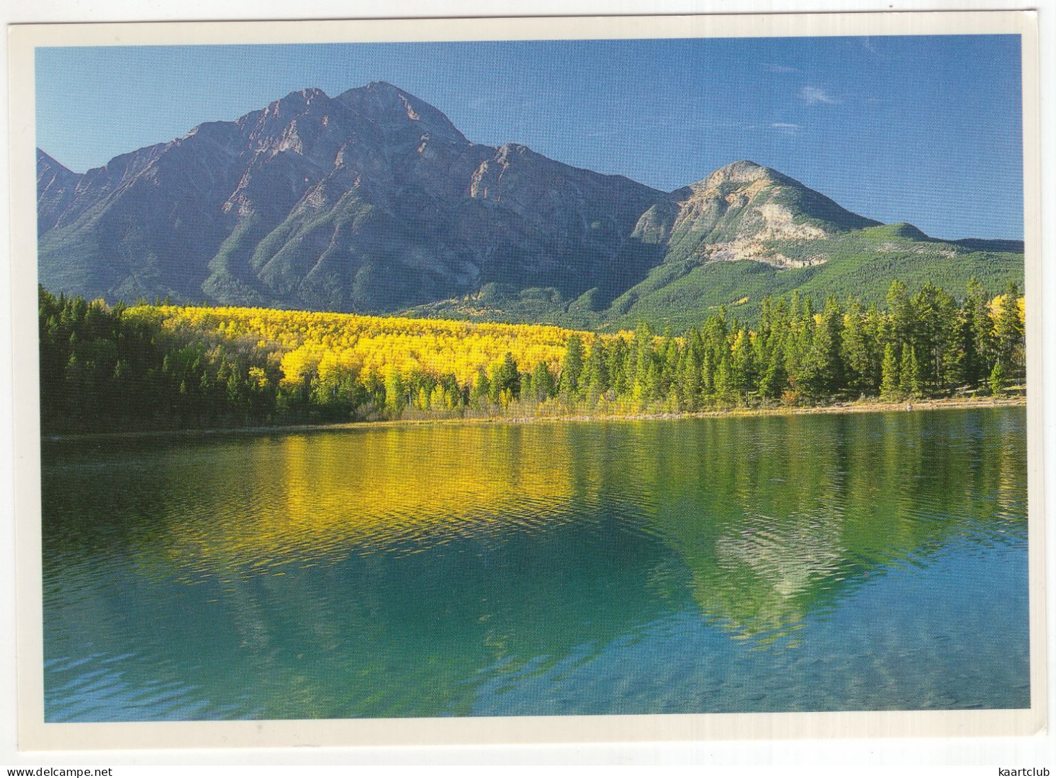 Alberta. Jasper National Park, Patricia Lake, Pyramid Mountain - (Canada) - Jasper