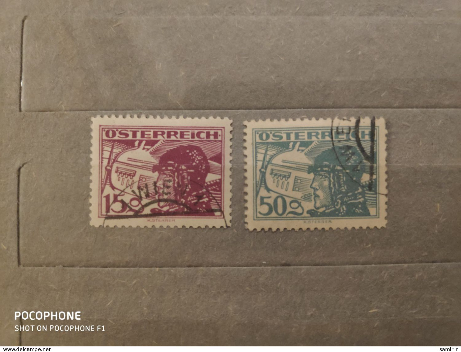 Austria	Aviation (F96) - Used Stamps