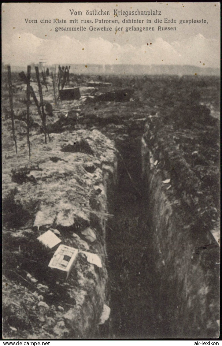 Ostpreußen (allgemein) Vom östlichen Kriegsschauplatz WK1 Militaria 1915 - Ostpreussen
