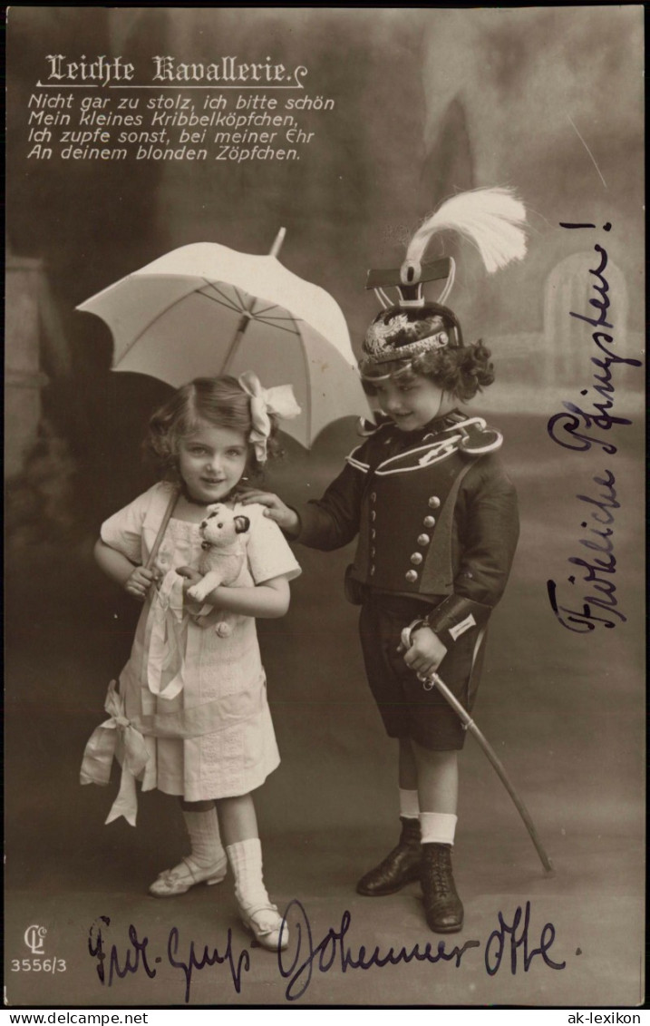 Kinder Jung Als Alt Junge Als Soldat Mädchen Als Dame Fotokunst 1914 - Portraits
