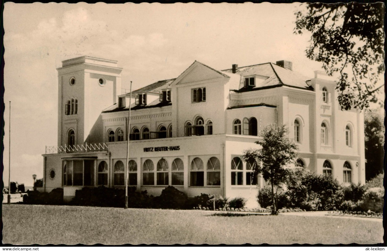 Ansichtskarte Heiligendamm-Bad Doberan Fritz Reuter Haus 1960 - Heiligendamm