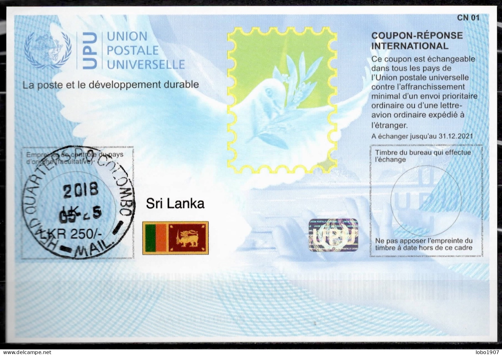 CEYLON SRI LANKA  Collection 12 International Reply Coupon Reponse Cupon Respuesta IRC IAS see list and scans