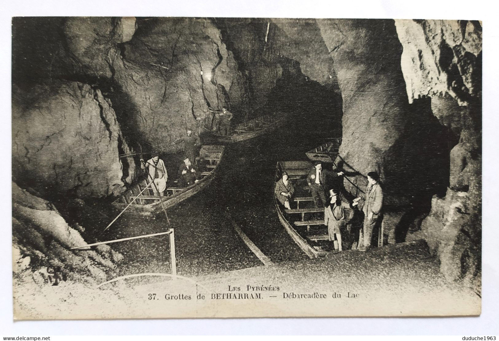 CPA - 64.Grotte De Betharram - Le Débarcadère Du Lac - Lestelle-Bétharram