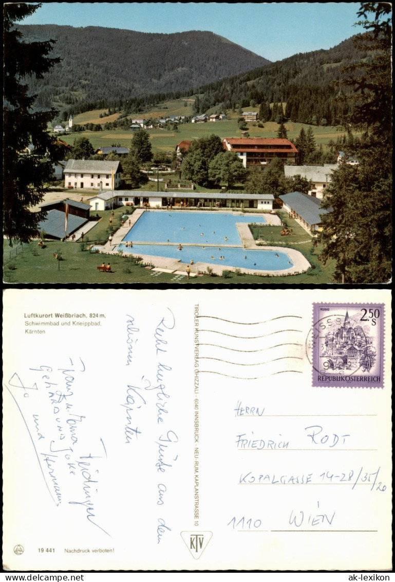 Ansichtskarte  Luftkurort, Schwimmbad Und Kneippbad, Kärnten 1980 - Zonder Classificatie