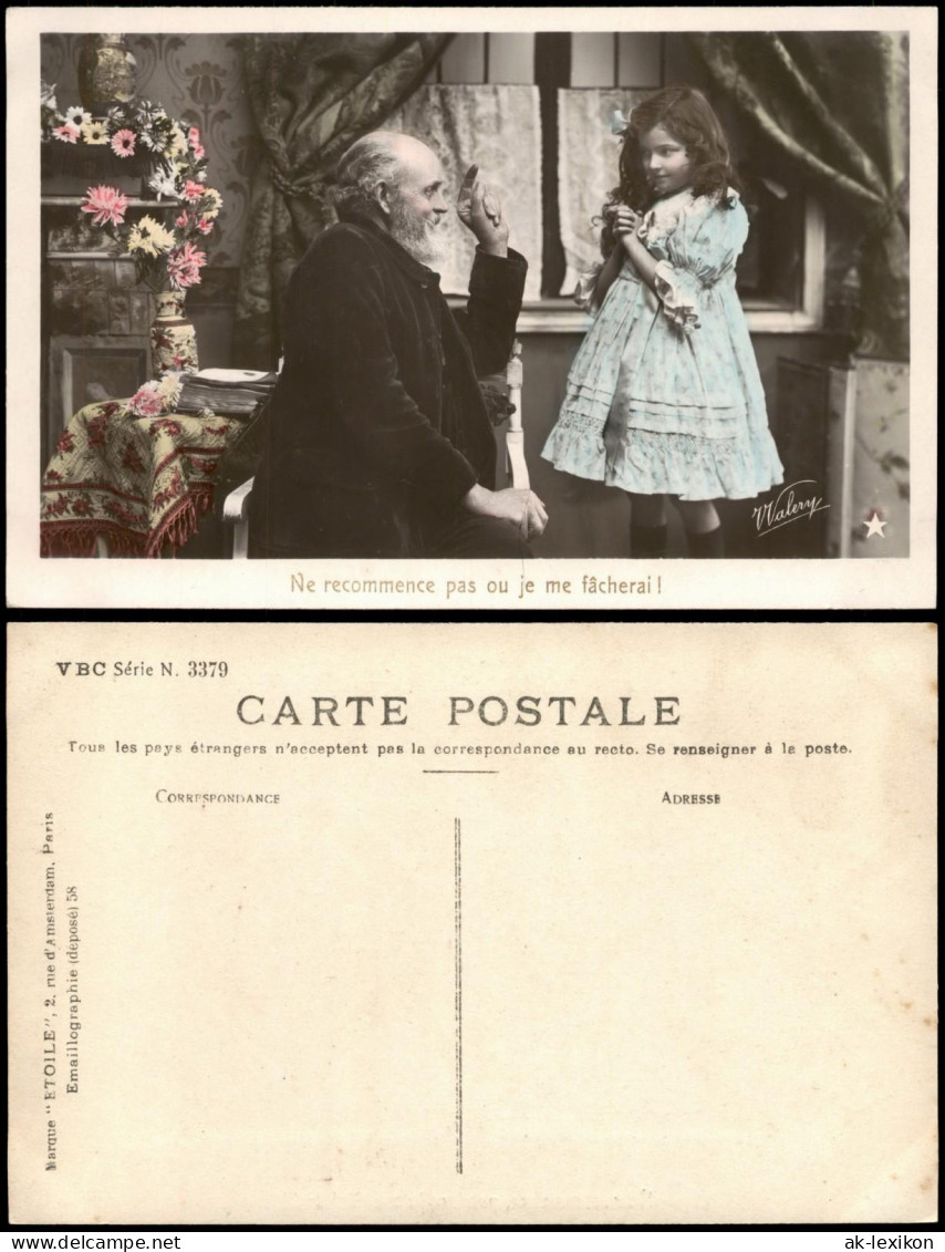 Fotokunst Frankreich: Ne Recommence Pas Ou Je Me Fâcherai! 1910 - Unclassified