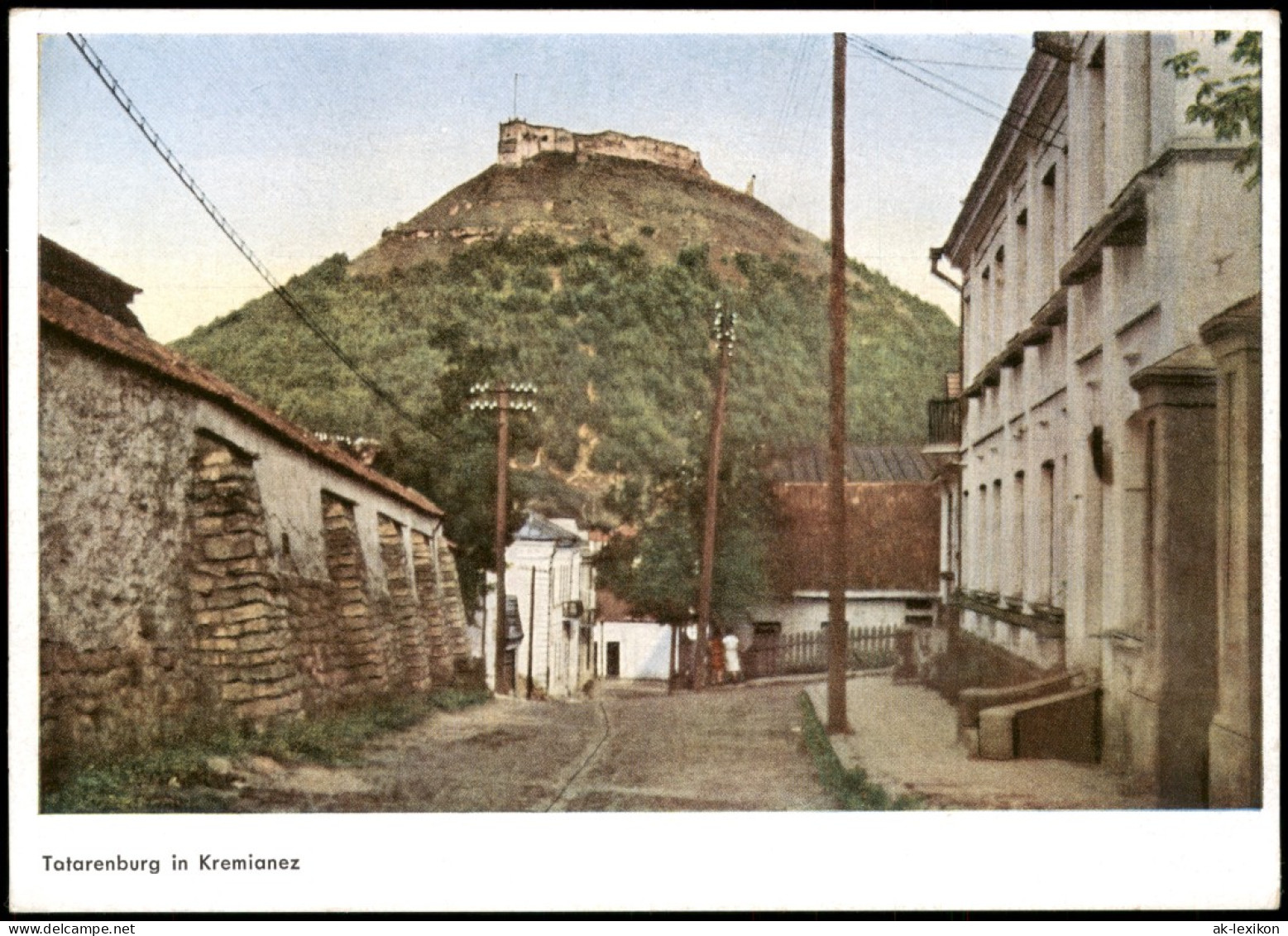 Kremenez Кременець Крем'янець Krzemieniec Tatarenburg In Kremianez 1940 - Oekraïne