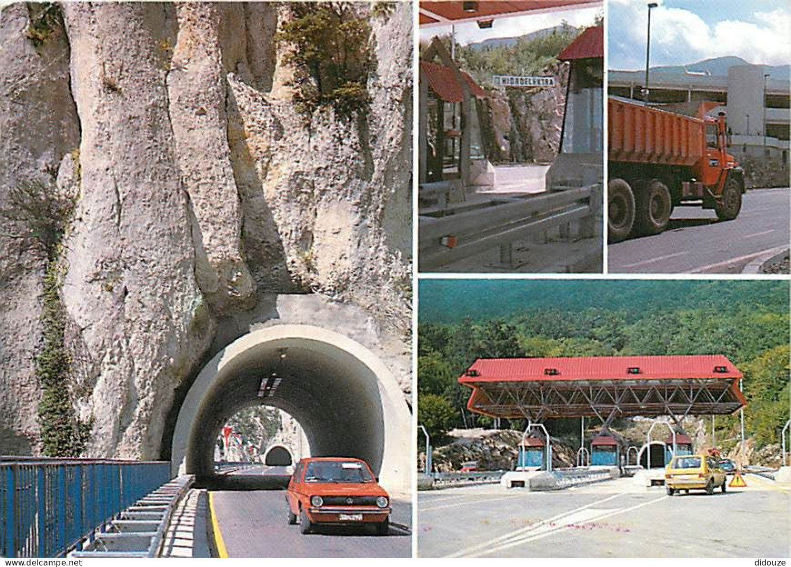 Automobiles - Croatie - Croatia - Tunel Ucka - Multivues - CPM - Voir Scans Recto-Verso - Voitures De Tourisme