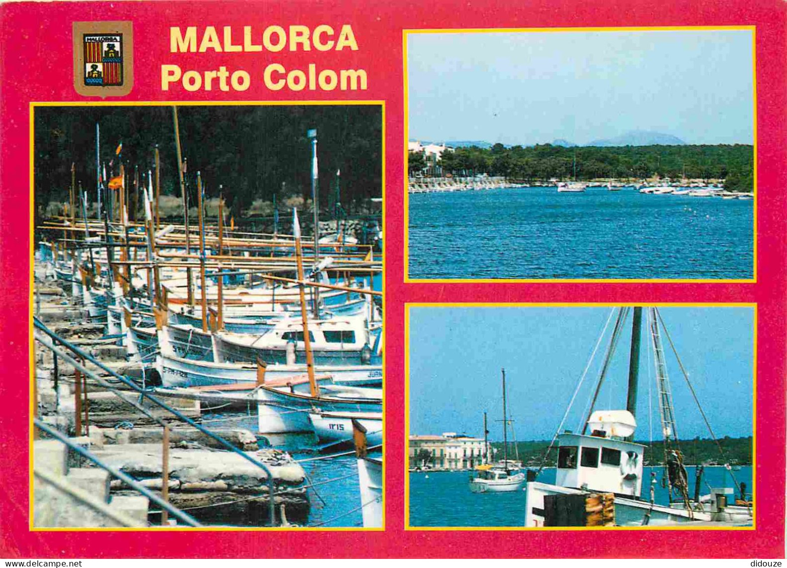 Espagne - Espana - Islas Baleares - Mallorca - Porto Colom - Multivues - Bateaux - CPM - Voir Scans Recto-Verso - Mallorca