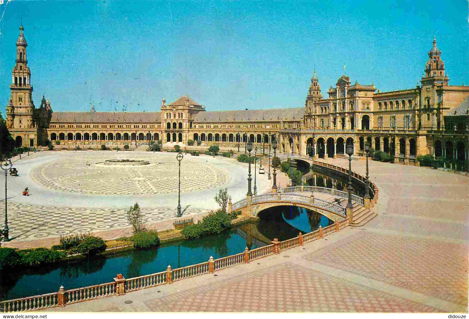 Espagne - Espana - Andalucia - Sevilla - Plaza De Espana - Place D'Espagne - Espana - CPM - Voir Scans Recto-Verso - Sevilla