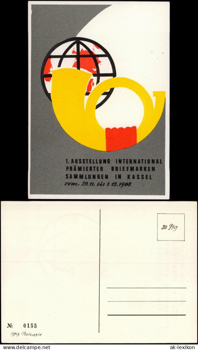 Kassel Cassel 1. Ausstellung International Prämierter  Sammlungen 1968 - Kassel