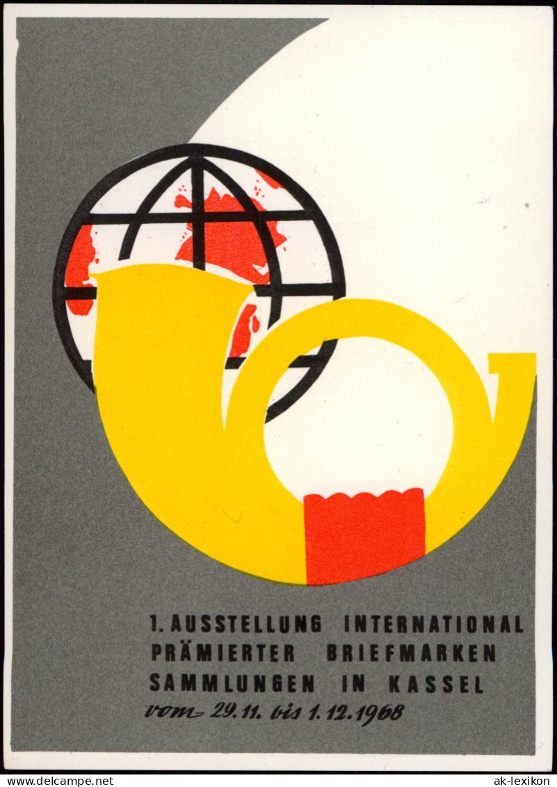 Kassel Cassel 1. Ausstellung International Prämierter  Sammlungen 1968 - Kassel