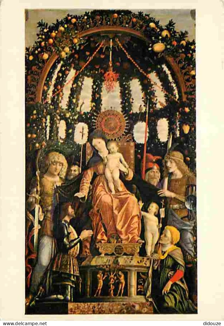Art - Peinture Religieuse - Andréa Mantegna - La Vierge De La Victoire - Musée Du Louvre - Carte De La Loterie Nationale - Tableaux, Vitraux Et Statues