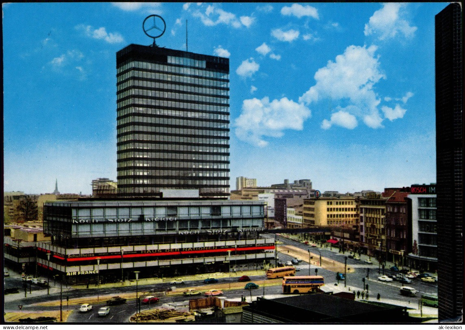 Charlottenburg-Berlin Kurfürstendamm Europa Center Haus Der Nationen 1971 - Charlottenburg