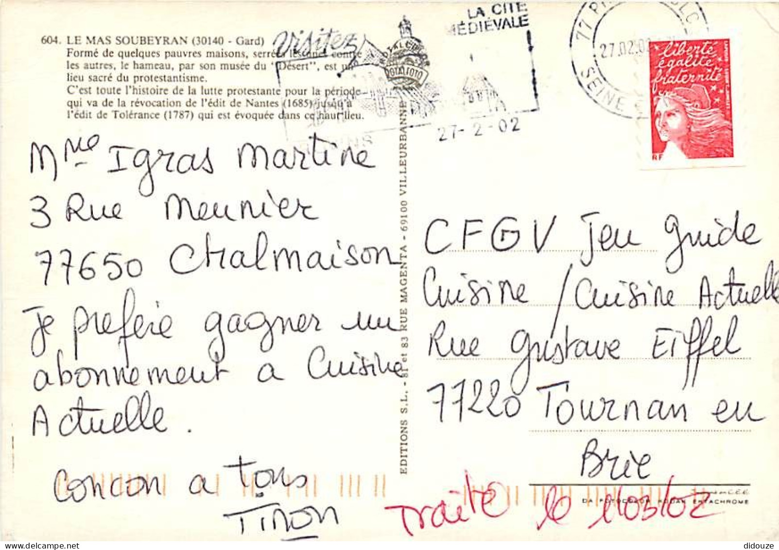 30 - Le Mas Soubeyran - Multivues - Blasons - CPM - Voir Scans Recto-Verso - Other & Unclassified