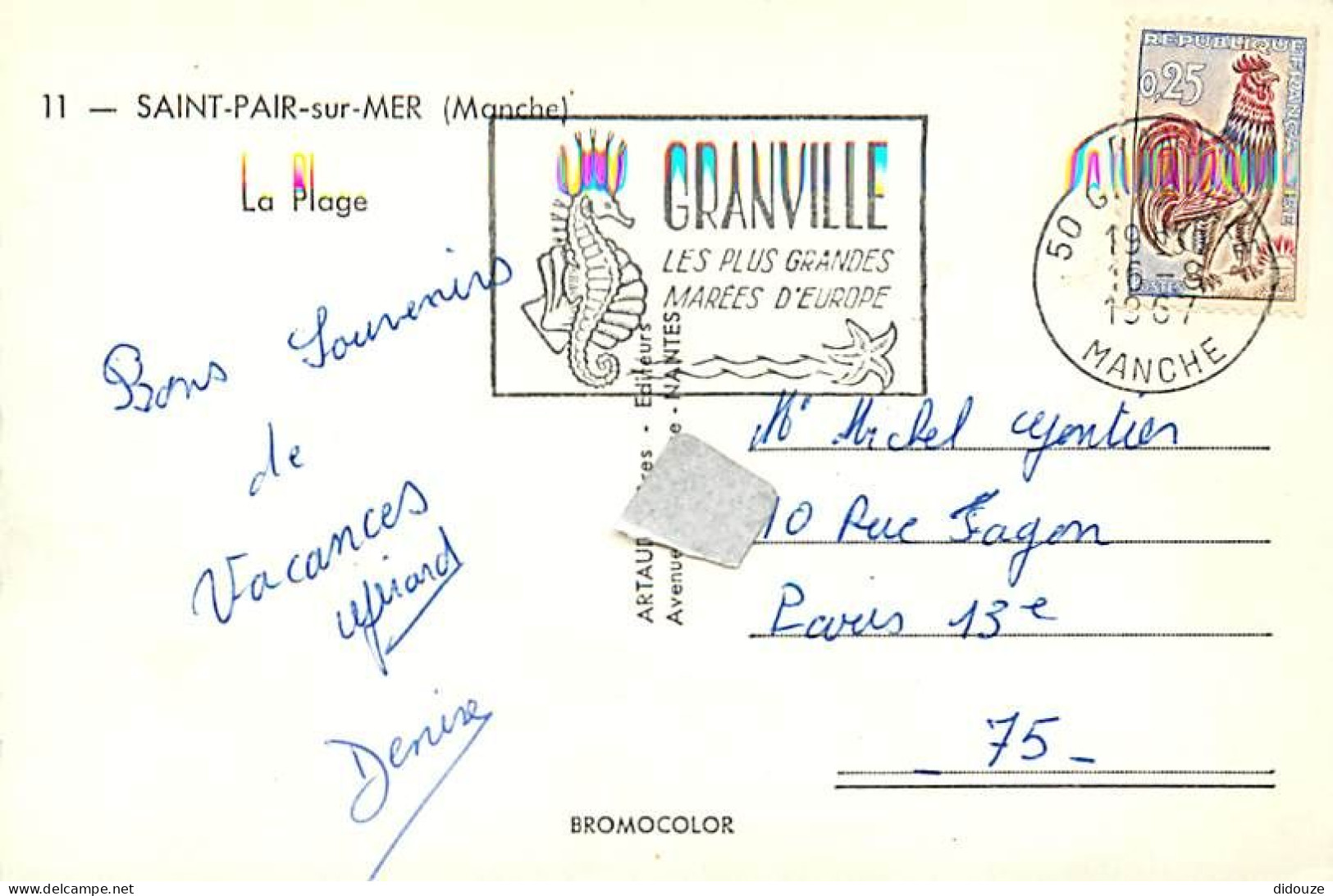 50 - Saint Pair Sur Mer - Multivues - CPSM Format CPA - Voir Scans Recto-Verso - Saint Pair Sur Mer