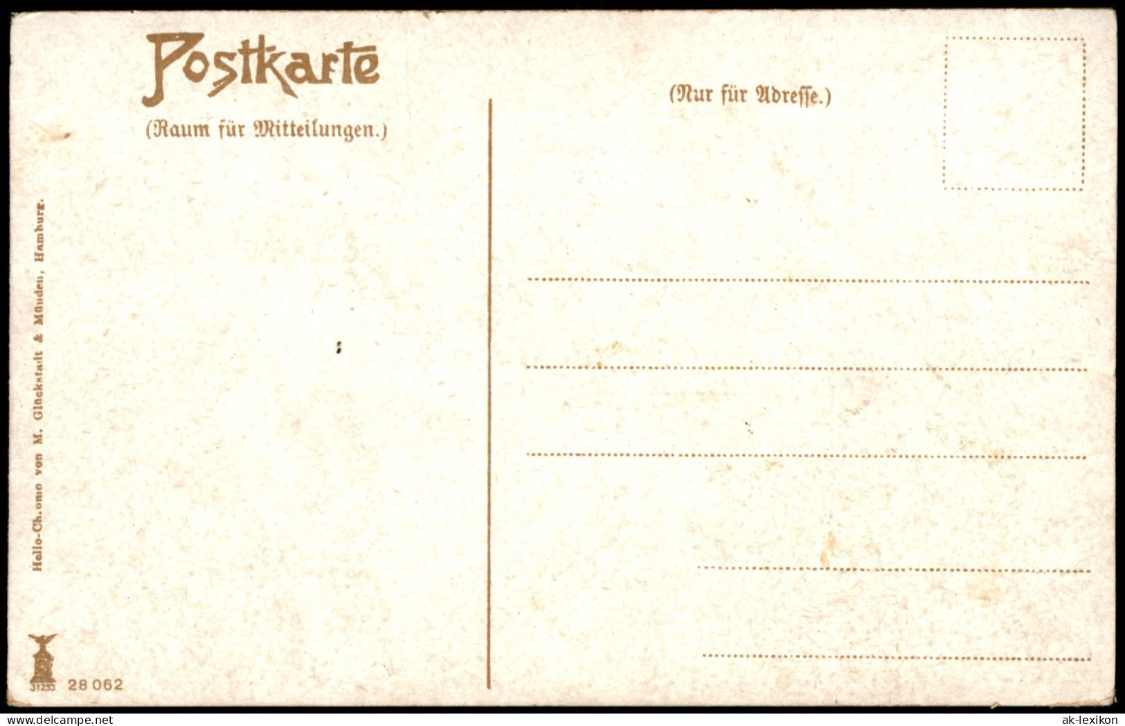 Ansichtskarte  Friesische Landschaft - Künstlerkarte 1914 - Ohne Zuordnung