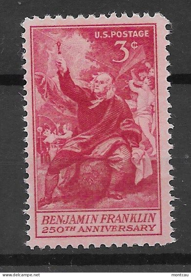 USA 1956.  Franklin Sc 1073  (**) - Neufs