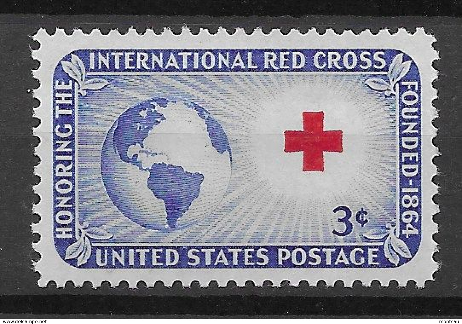 USA 1952.  Red Cross Sc 1016  (**) - Unused Stamps