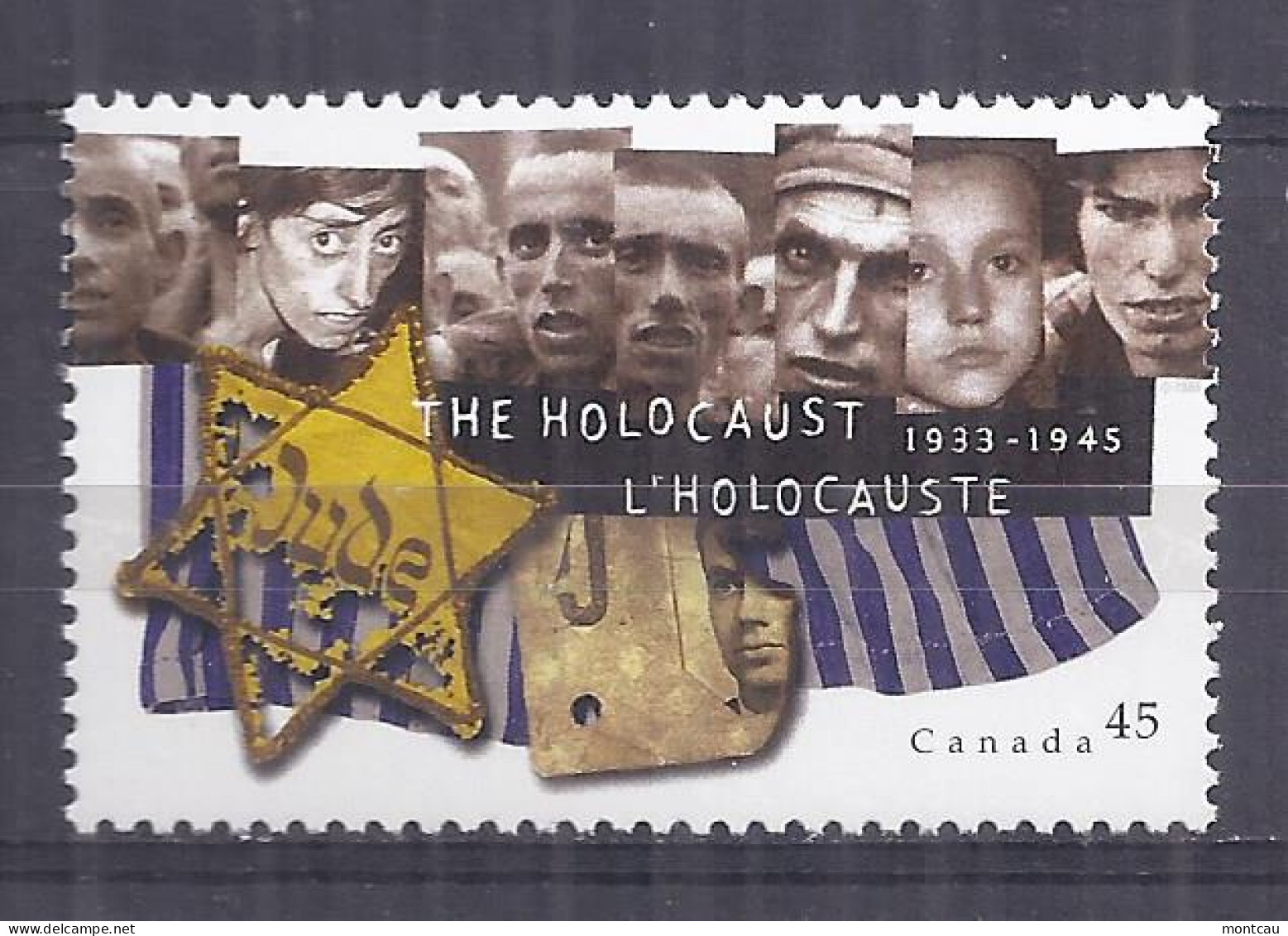 Canada 1995. Ann. Holocausto . Sc=1590 (**) - Unused Stamps