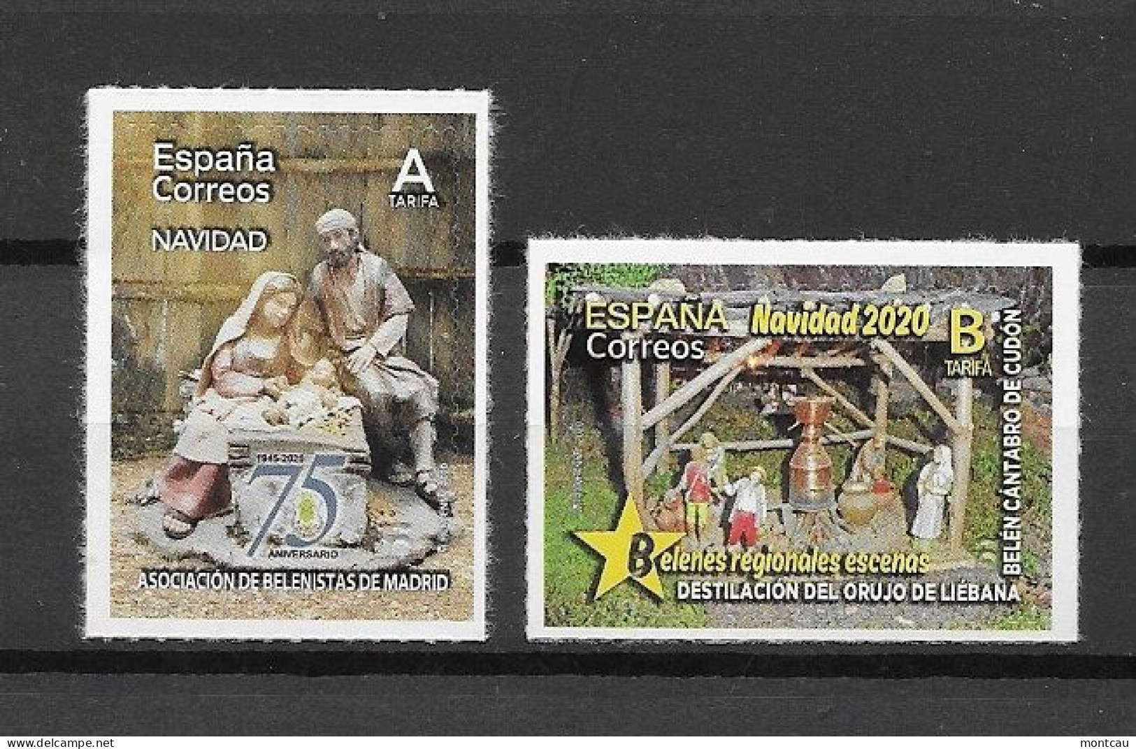 España 2020.  Navidad    (**) - Unused Stamps