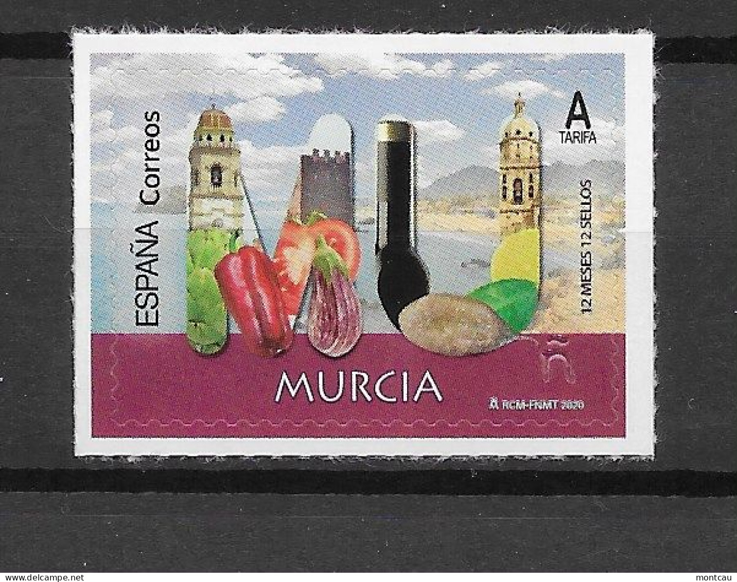 España 2020.  Murcia    (**) - Ongebruikt