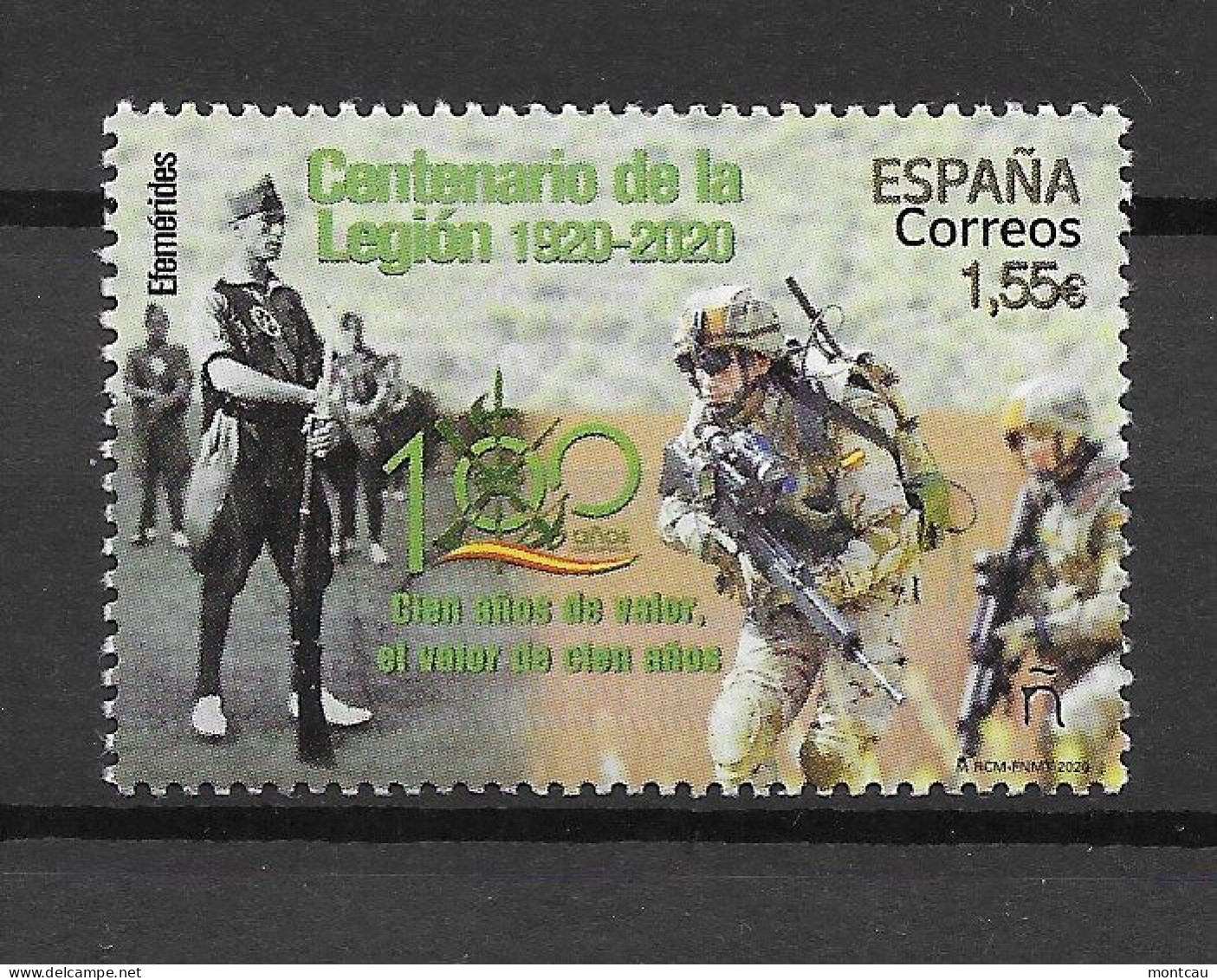 España 2020.  La Legion    (**) - Unused Stamps