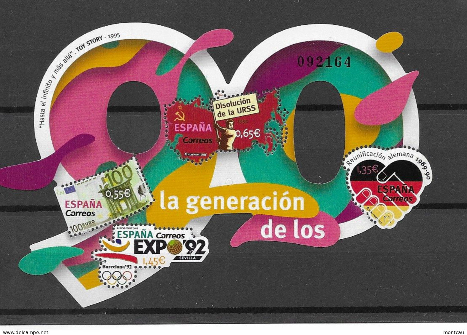 España 2018.  Los 90    (**) - Unused Stamps