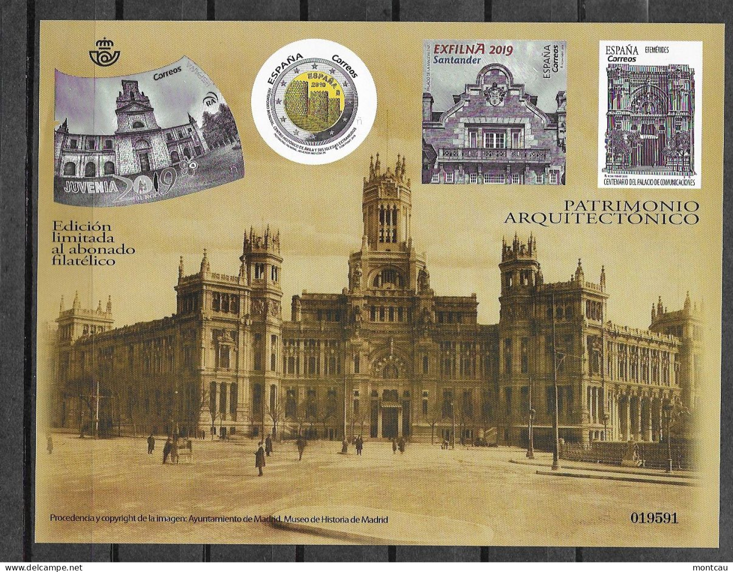 España 2019.  Pal Comunicciones    (**) - Unused Stamps