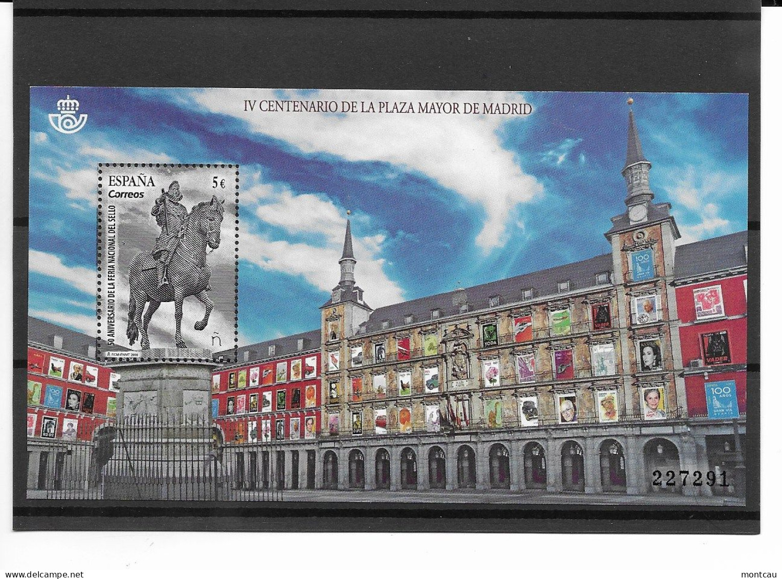 España 2018.  Plaza Mayor    (**) - Neufs