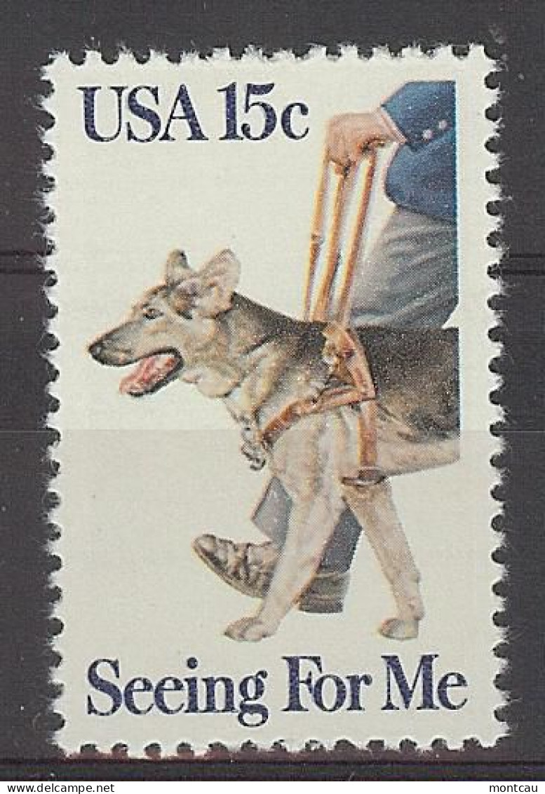 USA 1979.  Dog For A Blind Sn 1787  (**) - Ungebraucht