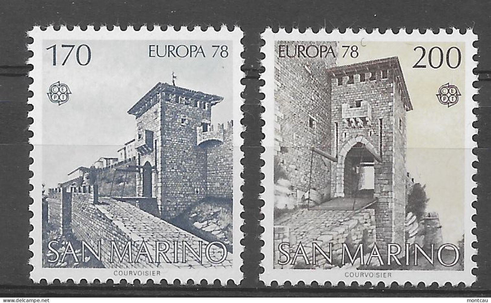 San Marino 1978.  Europa Mi 1156-57  (**) - Nuevos