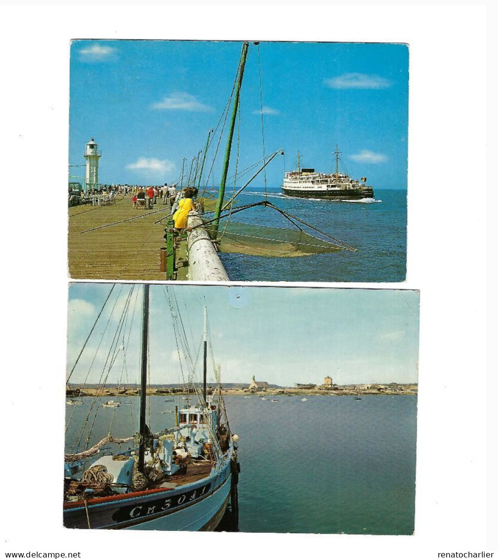 Lot De 8 Cartes Postales"Bateaux". - Colecciones Y Lotes