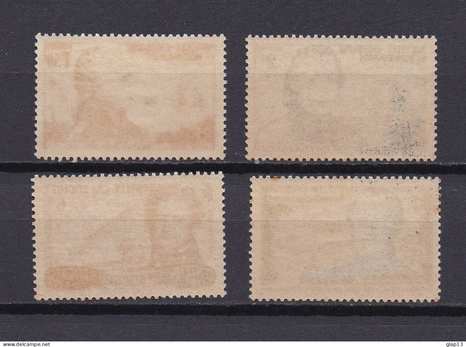 NOUVELLE-CALEDONIE 1953 TIMBRE N°280/83 NEUF AVEC CHARNIERE PERSONNALITES - Unused Stamps