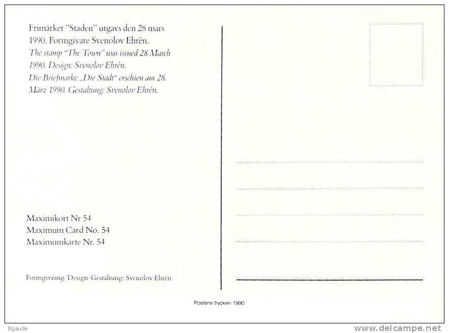 SUEDE Carte Maximum Num.yvert  1579 LES VIKINGS - Maximum Cards & Covers