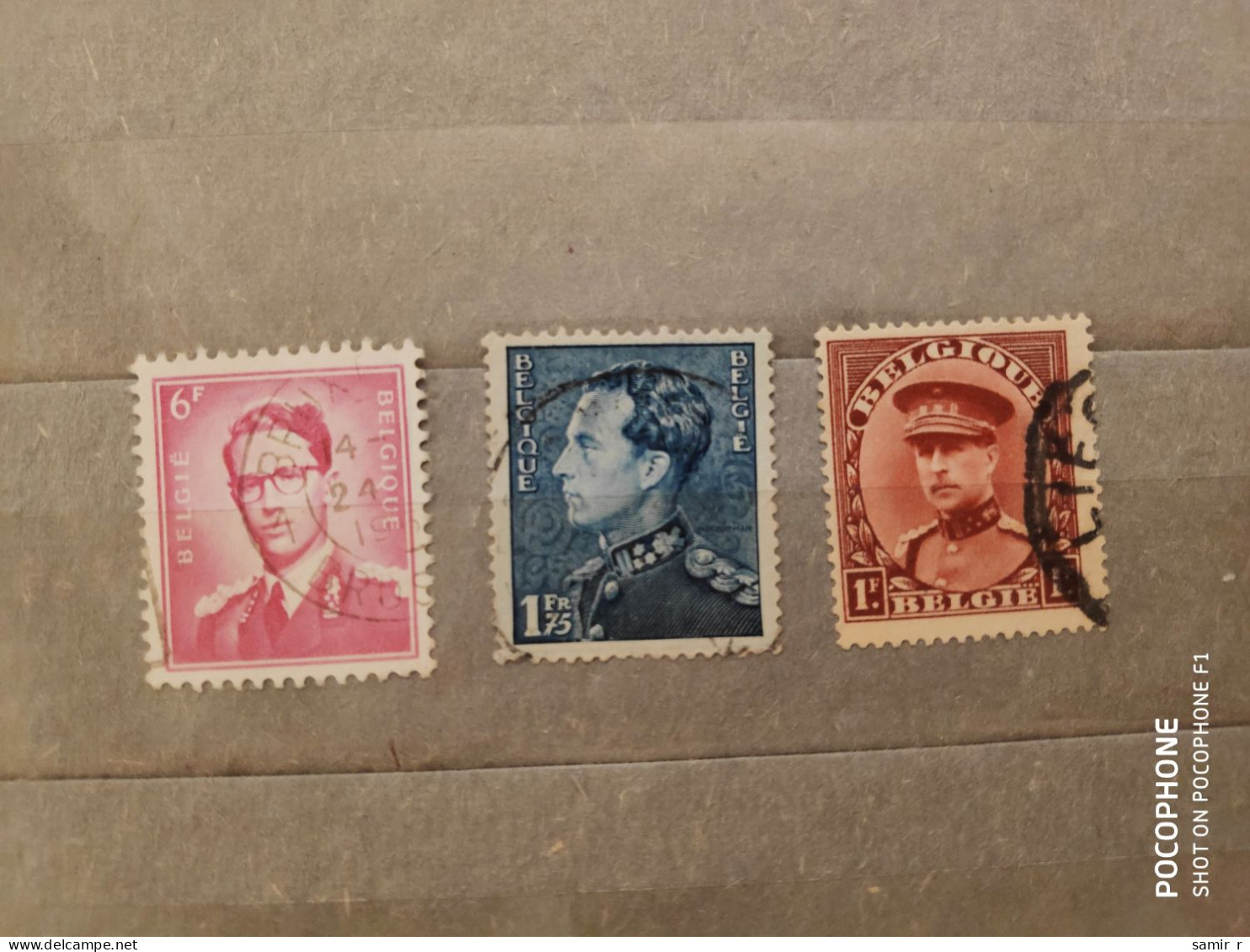 Belgium	Persons (F96) - Used Stamps