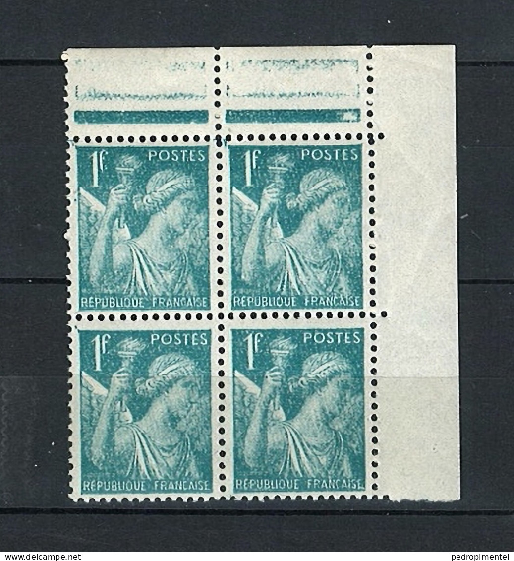 France Stamps | 1938 | Iris 1f  | MNH #388 - Unused Stamps