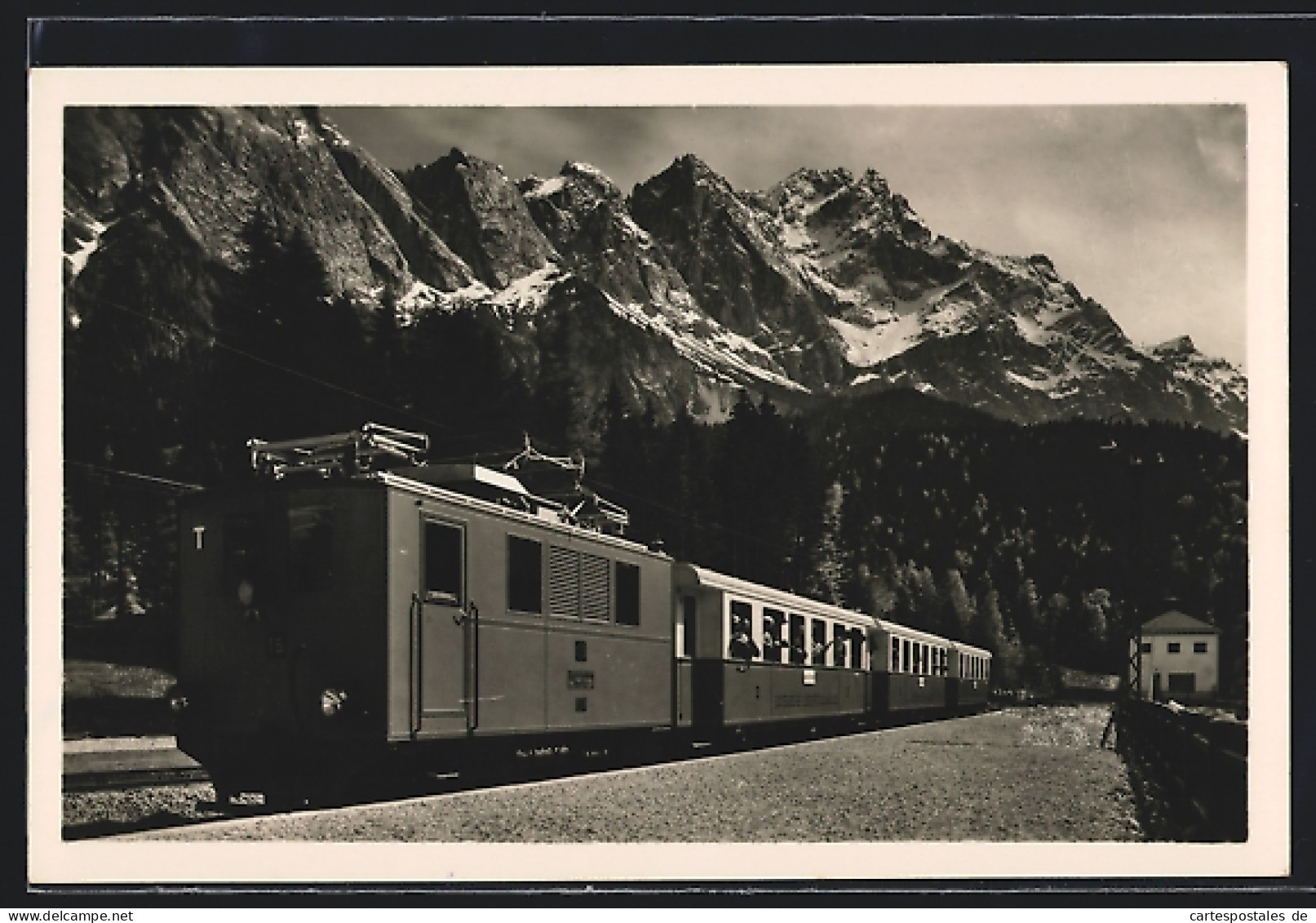 AK Bayrische Zugspitzbahn Am Bahnhof Elbsee  - Other & Unclassified