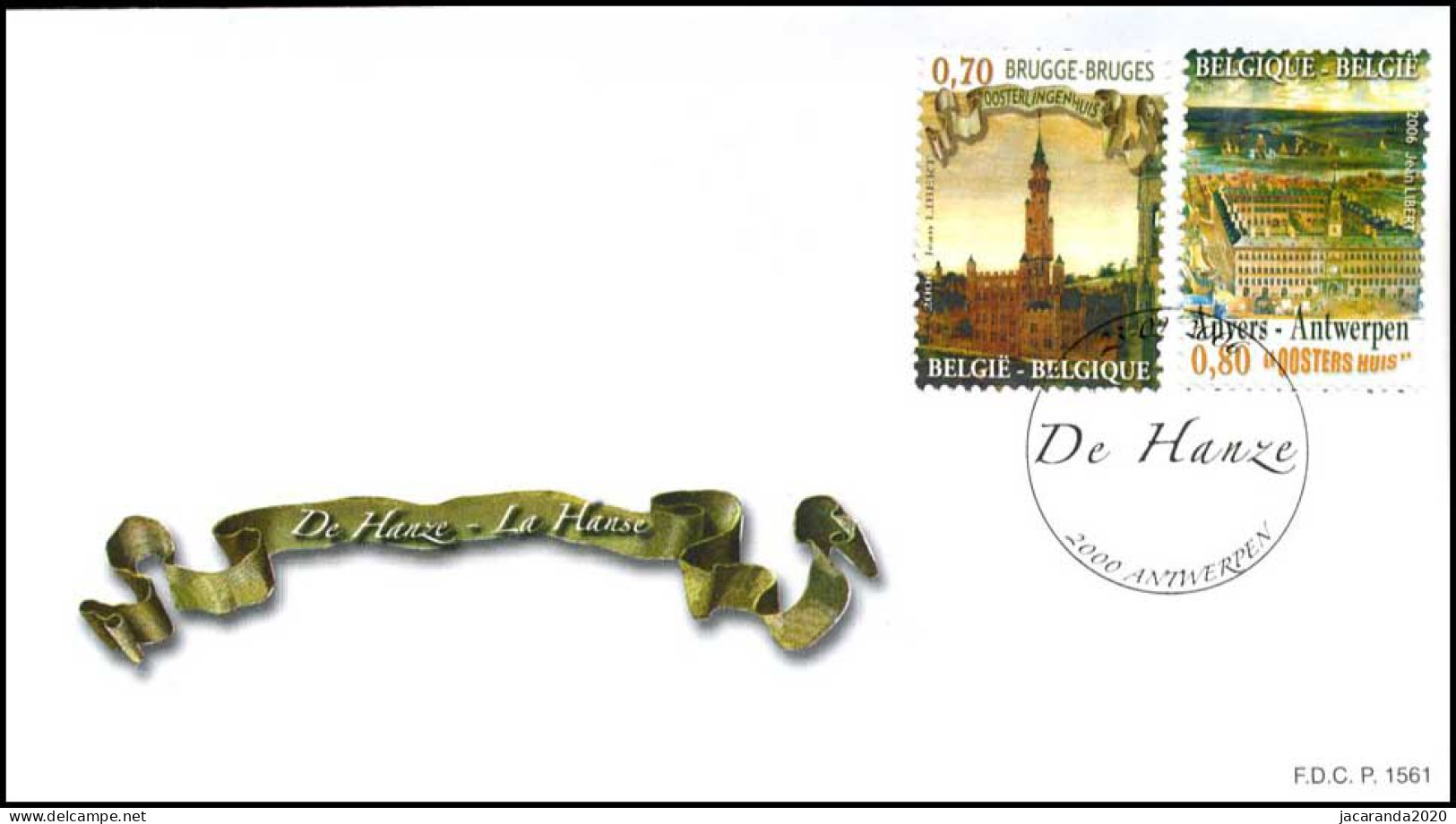 3550/51 - FDC - De Hanze P1561 - 2001-2010