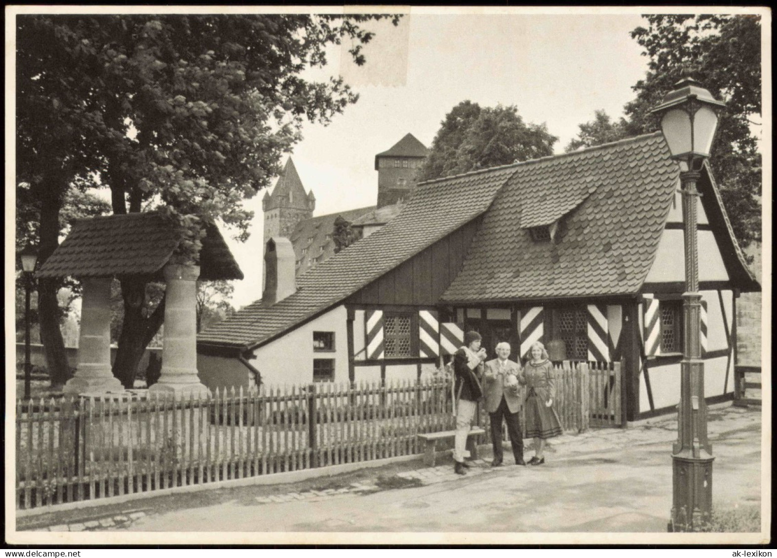 Nürnberg N  Burg   Lebkuchen- Und Honighaus Der Firma E. Otto Schmidt 1960 - Nuernberg