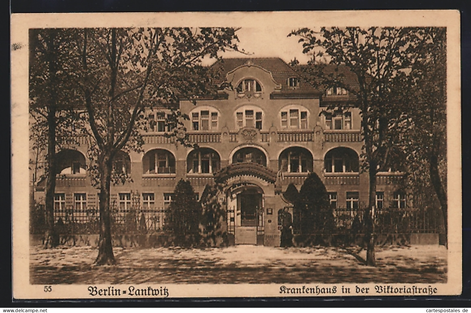 AK Berlin-Lankwitz, Krankenhaus In Der Viktoriastrasse  - Steglitz