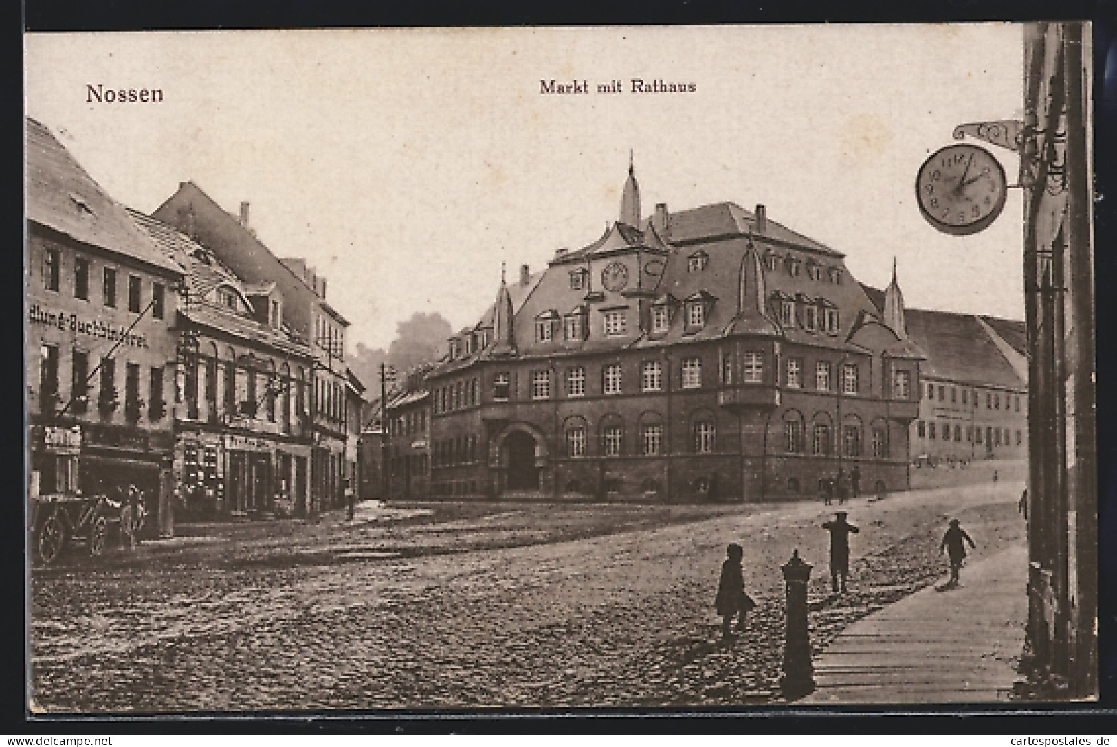 AK Nossen, Markt Mit Rathaus  - Nossen