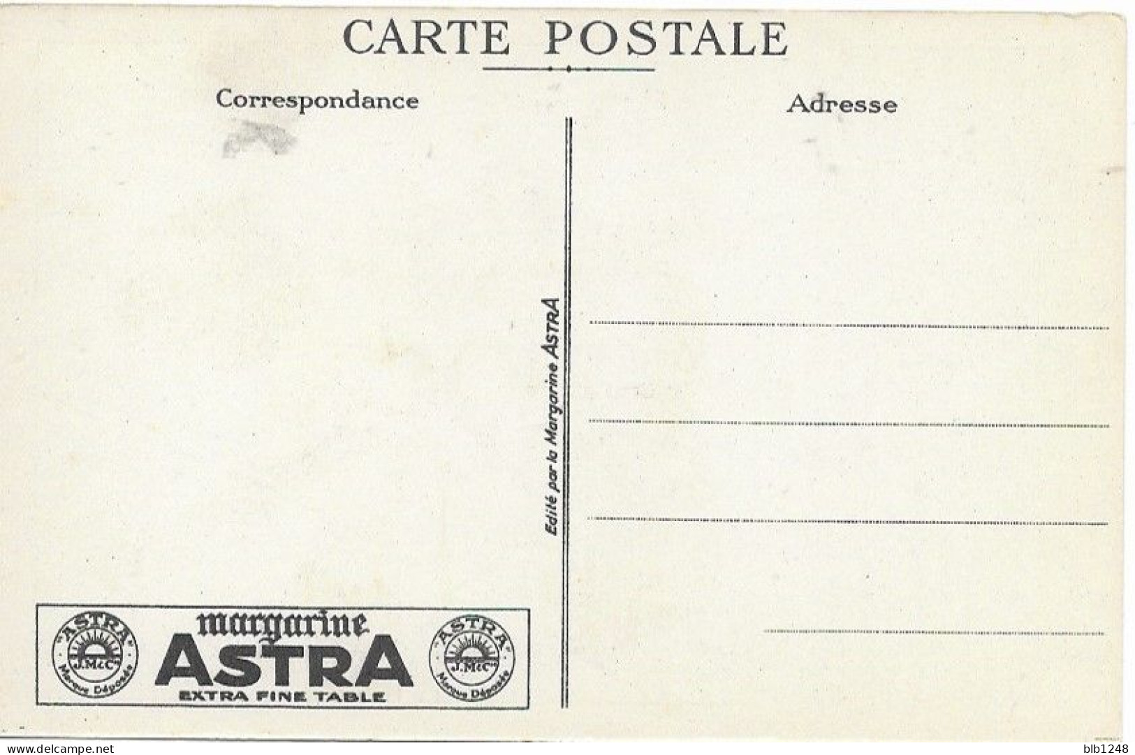 Thèmes  Illustrateur Beatrice Mallet Recette Potage Parmentier  Publicité Margarine ASTRA - Mallet, B.
