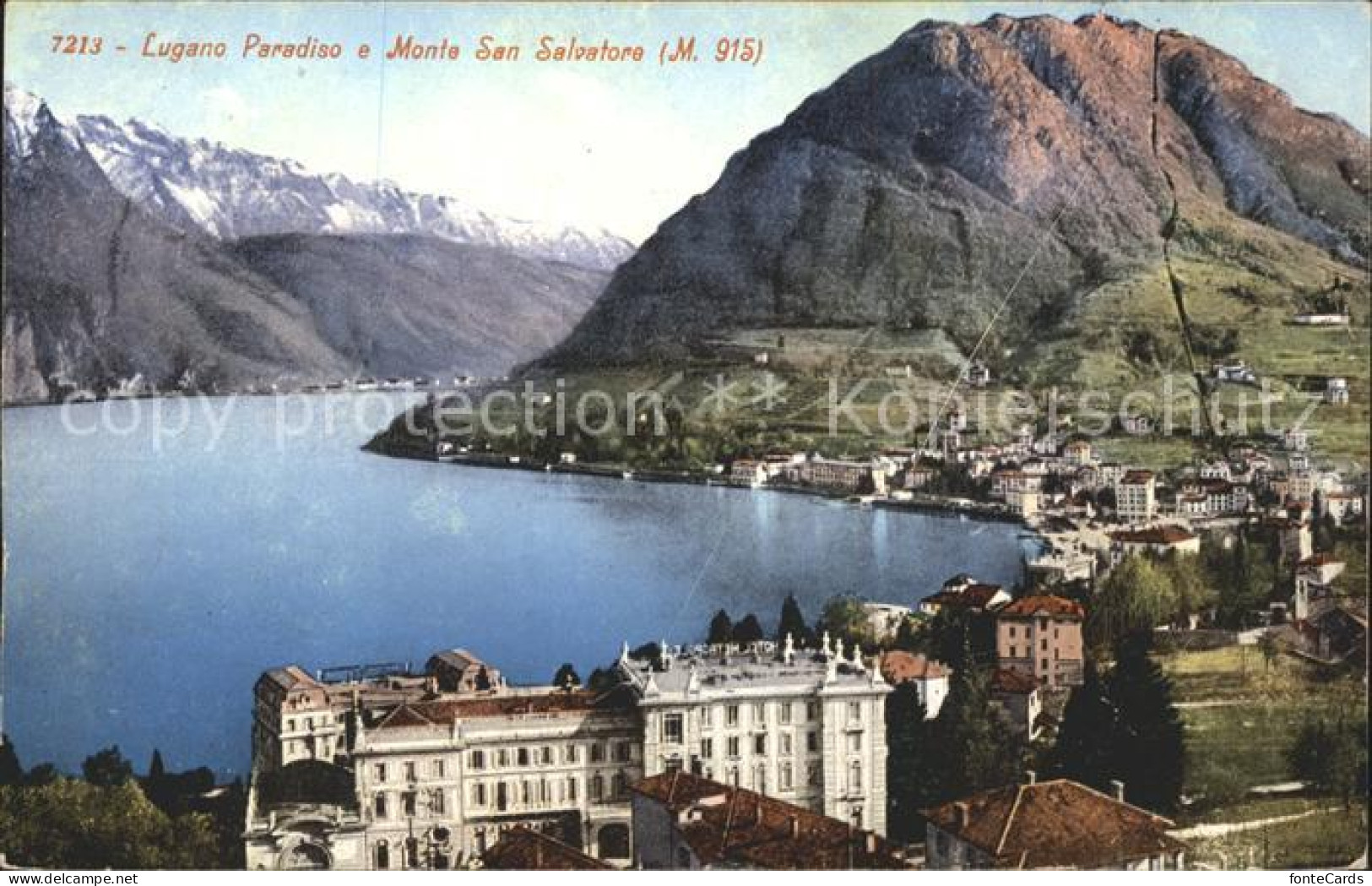 11676834 Paradiso TI E Monte San Salvatore Paradiso - Autres & Non Classés