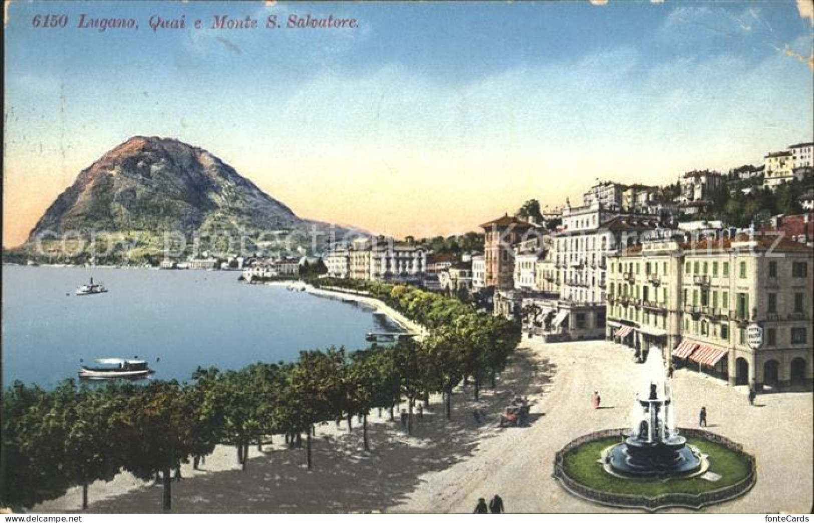 11676782 Lugano TI Quai E Monte S. Salvatore Lugano - Autres & Non Classés