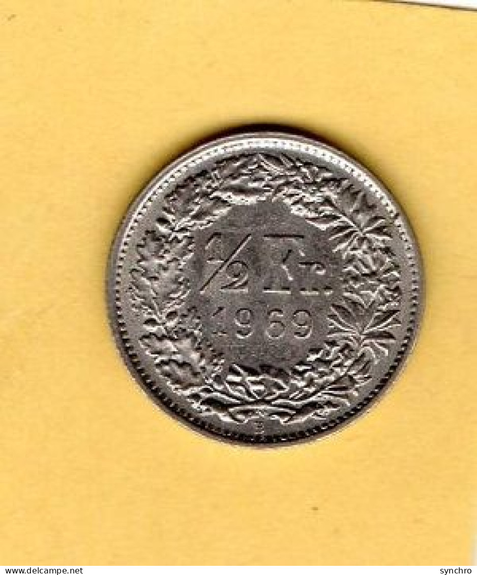 Demi-franc 1969 - 1/2 Franken