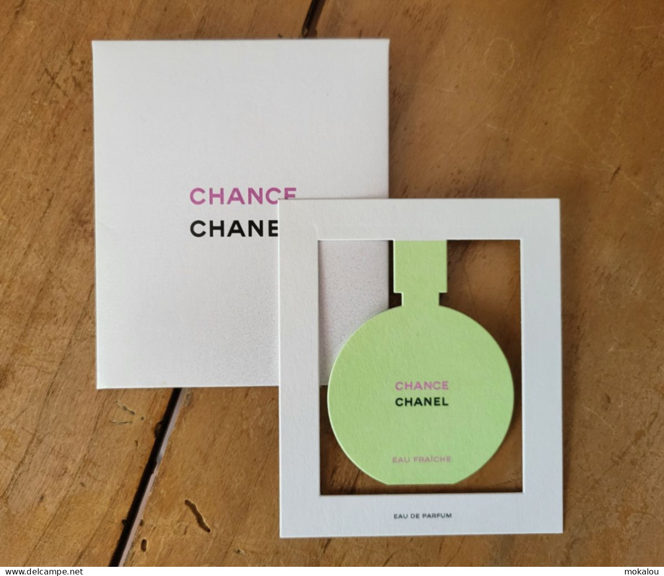 Carte Chanel Chance Eau Fraîche A/pochette - Modern (ab 1961)