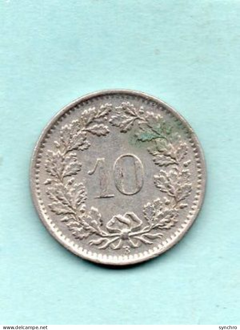10 Centimes  Rappen 1969 - 10 Centimes / Rappen