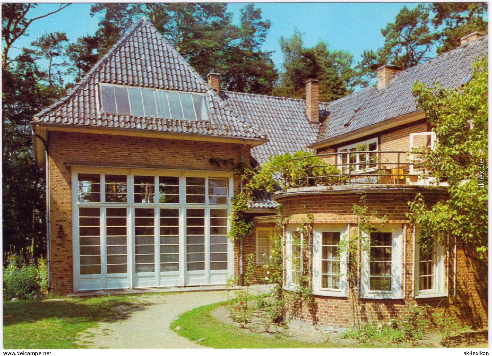 Güstrow Ernst-Barlach-Haus - Außenansicht Im Sonnenschein 1981 - Guestrow