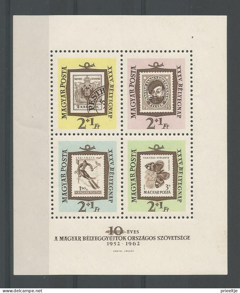 Hungary 1962 35th Stamp Day S/S Y.T. BF 42 ** - Blokken & Velletjes